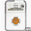 Image 1 : 1870 Indian Head Cent NGC MS65 RB