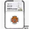 Image 1 : 1907 Indian Head Cent NGC MS65 RB