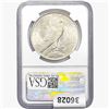 Image 2 : 1923 Silver Peace Dollar NGC MS66