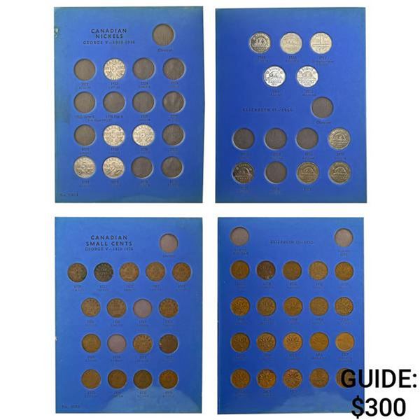 [73] 1920-1970 Canadian Small Cent/Nickel Albums