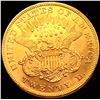 Image 2 : 1876 $20 Gold Double Eagle CHOICE BU