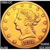 Image 1 : 1880-CC $10 Gold Eagle CLOSELY UNCIRCULATED