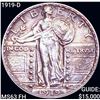 Image 1 : 1919-D Standing Liberty Quarter CHOICE BU FH