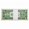 Image 2 : PACK OF 100 1935-E $1 SILVER CERTIFICATES GEM UNC