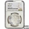 Image 1 : 1880-S Morgan Silver Dollar NGC MS67+