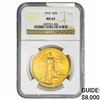 Image 1 : 1910 $20 Gold Double Eagle NGC MS63