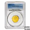 Image 1 : 1874 $3 Gold Piece PCGS AU53
