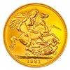 Image 2 : 1981 0.258oz Gold Sovereign GEM PROOF