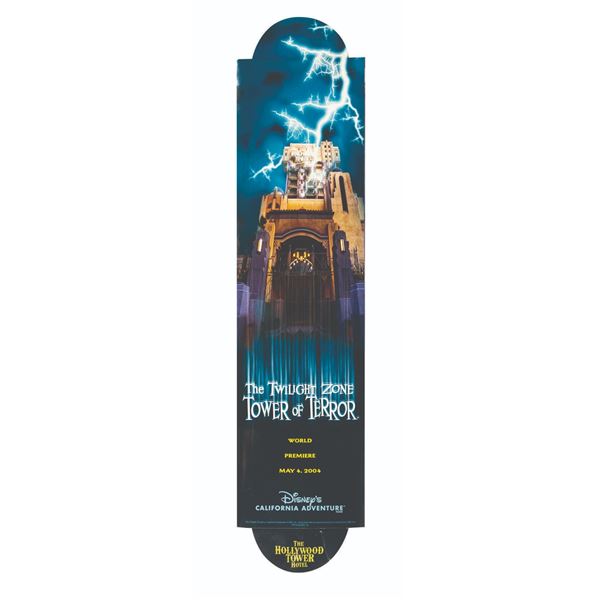 A Twilight Zone Tower of Terror Invitation.