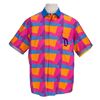 Image 1 : A Multicolored Disneyland "D" Cast Member Shirt.