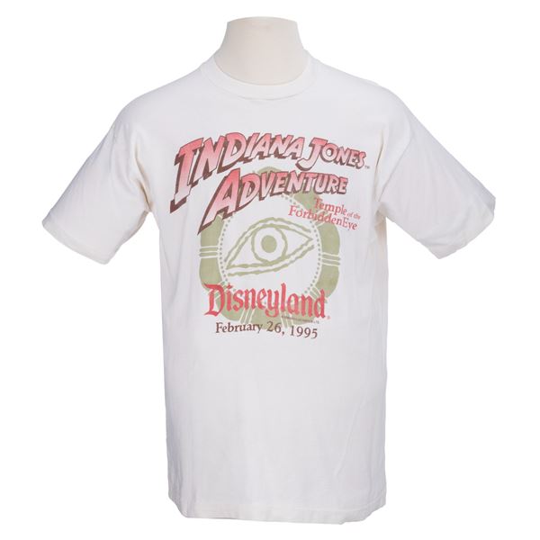 An Indiana Jones Adventure Pre-Opening Shirt.