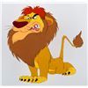 Image 1 : An Original Production Cel from "Social Lion."