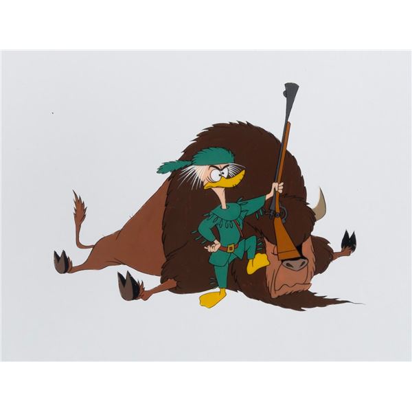 A Grandpa Duck "No Hunting" Original Production Cel.