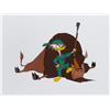 Image 1 : A Grandpa Duck "No Hunting" Original Production Cel.