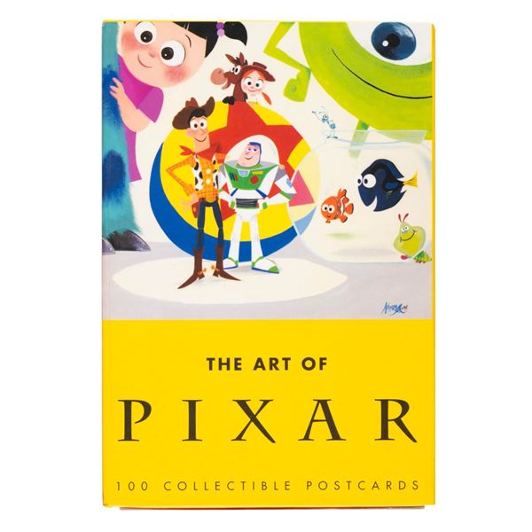 The Art of Pixar Collectible Postcard Set.