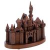 Image 2 : A Copper-Colored Sleeping Beauty Castle Figurine.