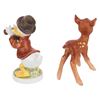Image 2 : A Pair of Goebel Donald Duck and Bambi Figurines.
