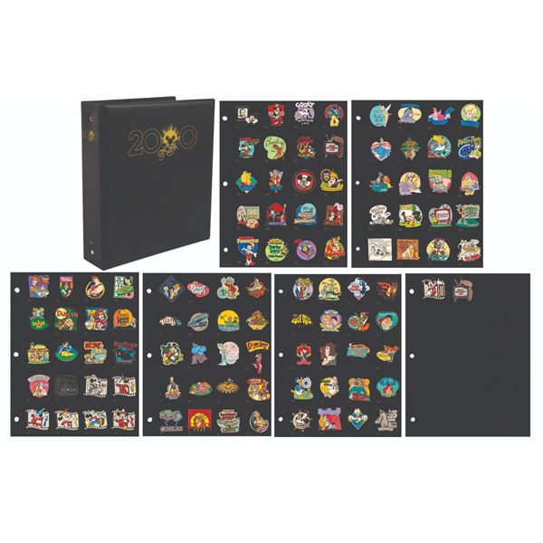 A Complete Set of 102 Countdown to the Millennium Pins.