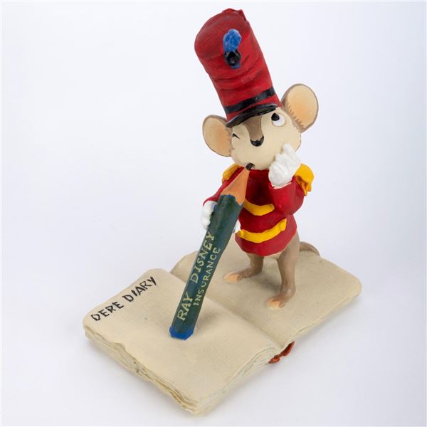 A Disney Archive Collection Timothy Mouse Maquette Replica.