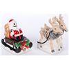 Image 3 : A Santa Jack Skellington & Bonedeer Salt and Pepper Shaker Set.