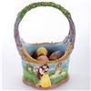 Image 1 : A Jim Shore Snow White Easter Basket Sculpture.