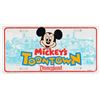 Image 1 : A Mickey’s Toontown Novelty License Plate.