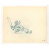 Image 1 : A Goofy "How To Play Baseball" Production Drawing.