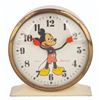 Image 1 : A Rare 1940s Mickey Mouse Ingersoll Alarm Clock.