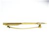 Image 5 : Antique Art Nouveau Solid 14k Yellow Gold Detailed Seed Pearl Arrow Pin Brooch