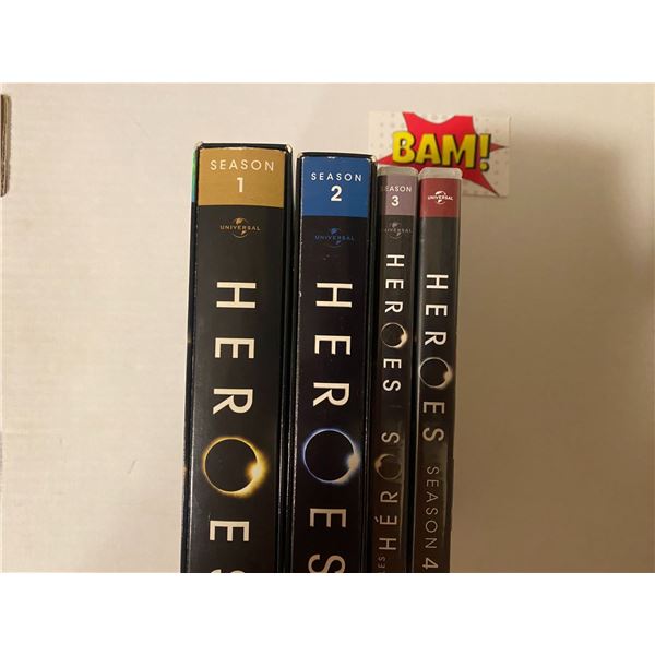 Heroes S1 thru S4