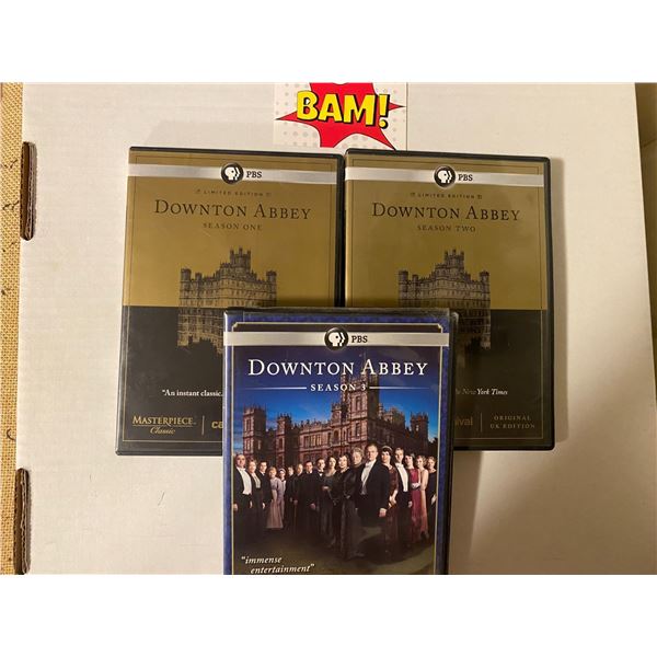 Downton Abbey S1 thru S3