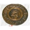 Image 1 : Round Brass Plate - Columbus' Ship