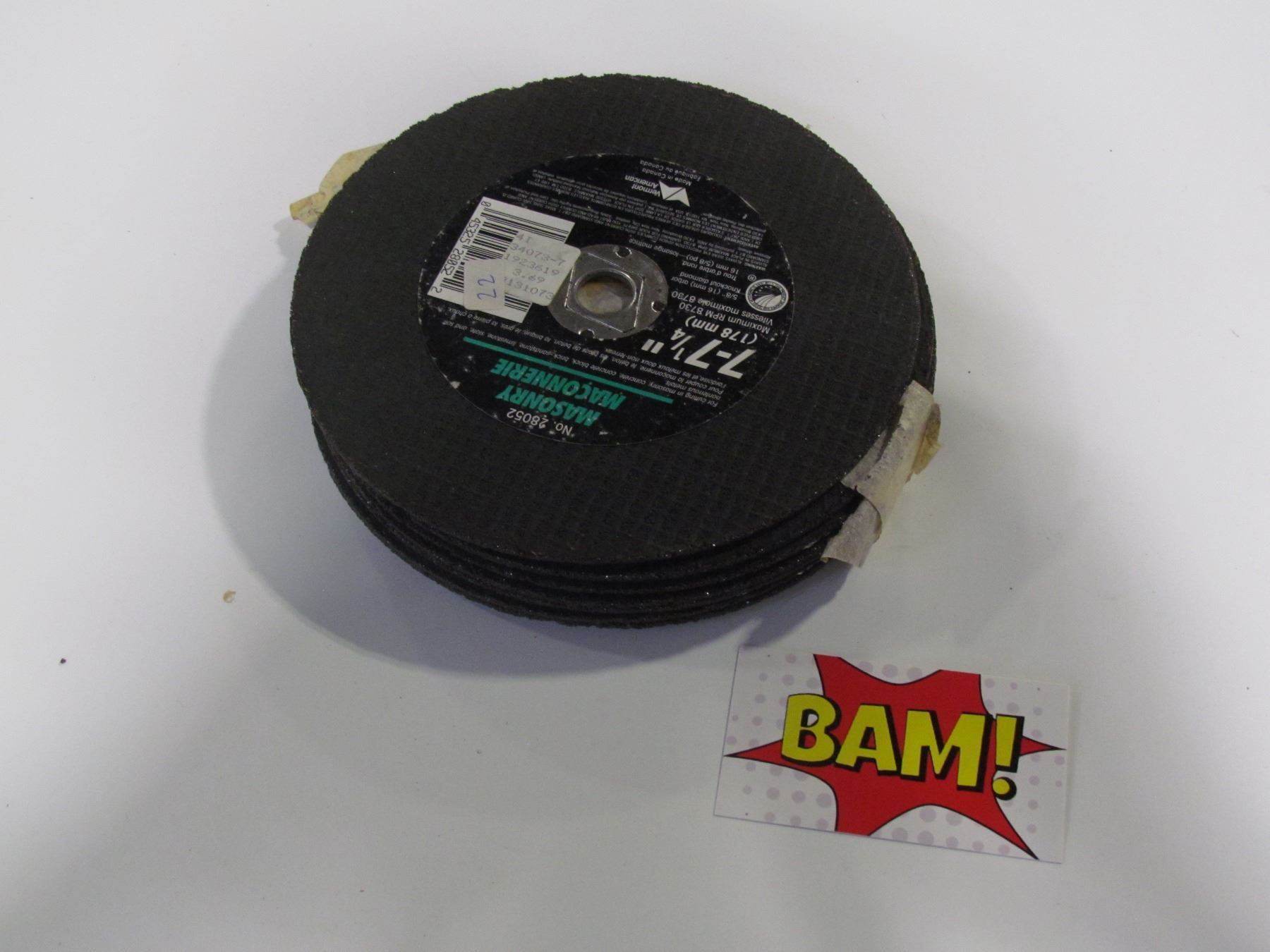 7-7 1/4 inch - cutting disc x8