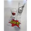 Image 1 : Assorted shot glasses X2