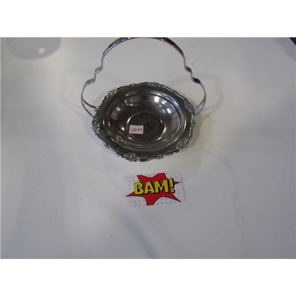 Chrome Tray with handle