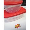 Image 1 : 3pc Snowflake Containers