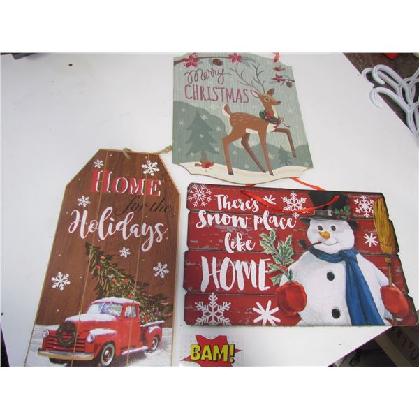 3pc Sign Set