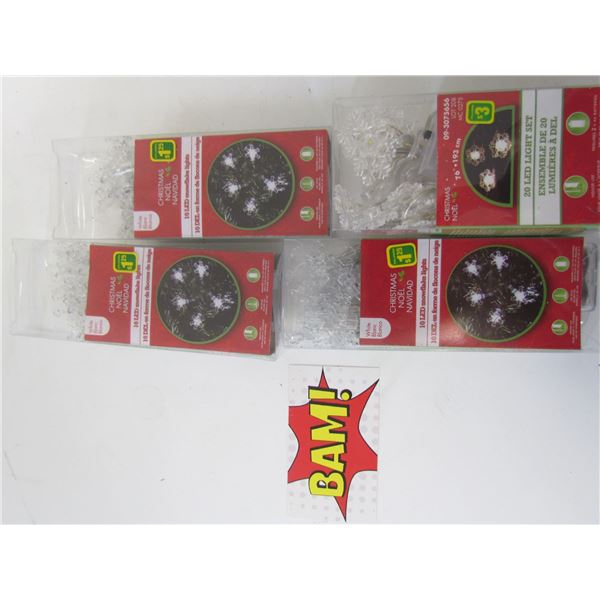 4 LED Light Sets