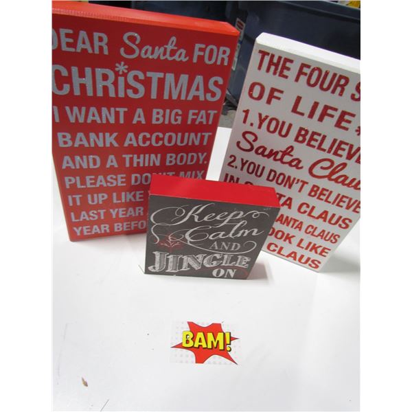 Box Canvas Signs