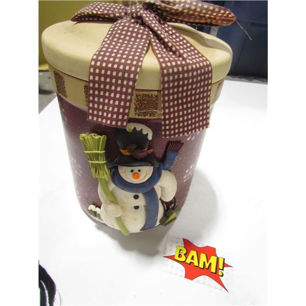 Snowman Cookie Jar