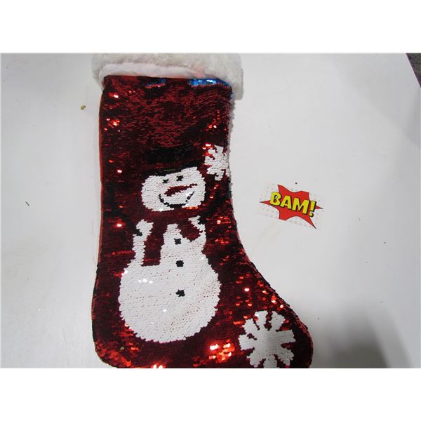 Snowman Stocking