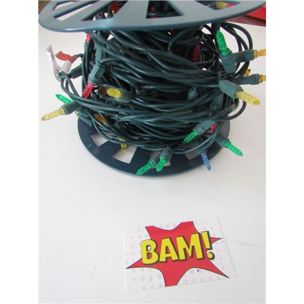 Outdoor Lights on a Spool