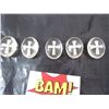 Image 1 : 5pc Crosses in Clear Stone