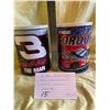 Image 1 : 2 -8" canisters- Dale Earnhardt - Jeff Gordon - Nascar