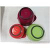Image 2 : 3 Kitchenaid bowls, bottom non slip