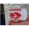 Image 2 : 2 Fire King mugs - red graphics