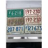 Image 1 : 6 - Vintage License Plates