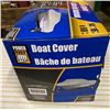 Image 2 : Power Fist Boat Cover 14 - 16ft x 68 inch wide - New In Box