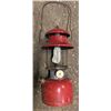 Image 2 : Red Coleman Lantern Model 200 T66 — No Globe