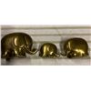 Image 2 : 3 Brass Elephants